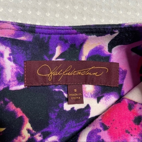 HAL RUBENSTEIN - Orchid Print Sleeveless Top - Picture 5 of 7